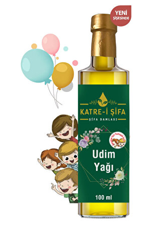 Katre-i Şifa Çocuklar İçin Yumuşak İçim UDİM Yağı 100 ML + 100 ml  2li Ekonomik Set