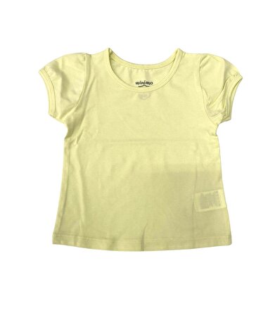 Winimo T-Shirt Basic Açık Sarı