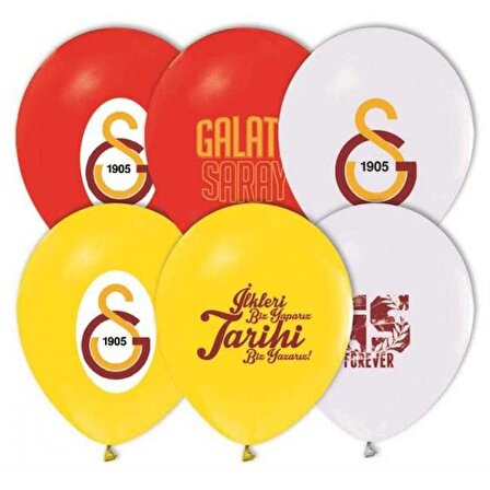 Galatasaray Baskılı Renkli Balon