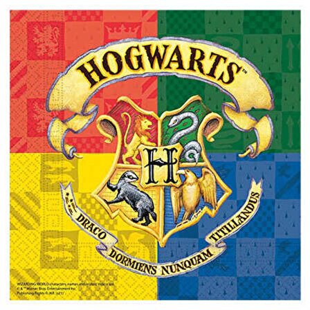 Harry Potter Hogwarts Peçete