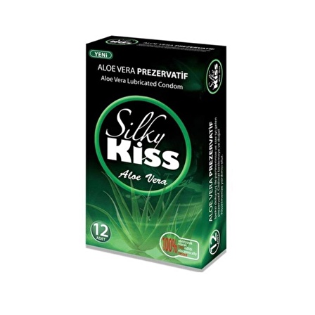 SİLKY KİSS - PREZERVATİF ALOE VERA 12Lİ LATEX KONDOM