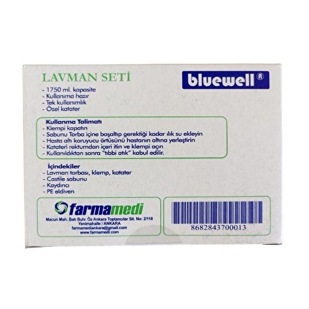 BLUEWELL - LAVMAN SETİ