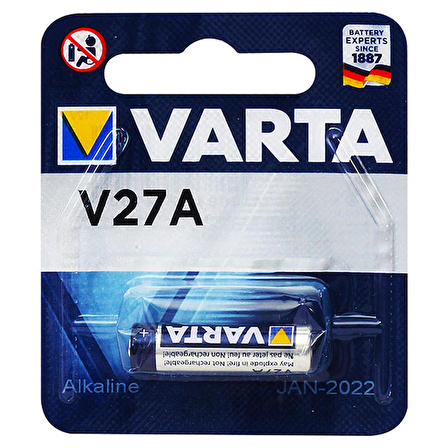 VARTA 27A 12 VOLT ALKALİN PARA PİL TEKLİ PAKET FİYAT (44Pyr34)