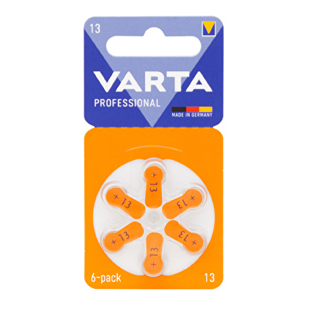 VARTA 13 NO KULAKLIK PİLİ 6LI PAKET (44Pyr34)