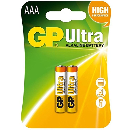 GP 24AU-2U2 ALKALİN İNCE KALEM PİL 2 Lİ PAKET FİYAT (44Pyr34)