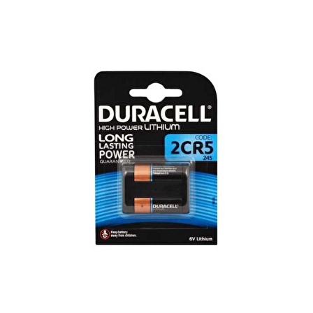 Duracell 2CR5/DL245 6V Lıthıum Pil 1&amp;apos;li (4434)