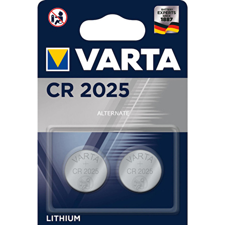 VARTA CR2025 LİTYUM PİL 2Lİ PAKET FİYAT (44Pyr34)