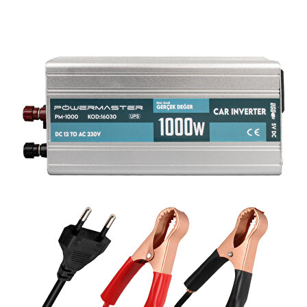 12 VOLT - 1000 WATT ŞARJLI UPSLİ INVERTER (4434)