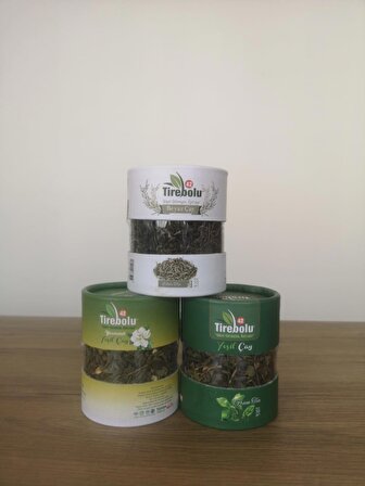Yaseminli Yeşil Çay 50 gr , Beyaz Çay 50 gr , Yeşil Çay 50 gr