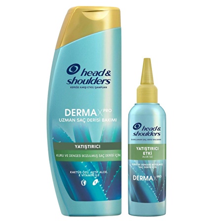 Head & Shoulders Derma x Pro Yatıştırıcı Seti 350 ml Şampuan + Balsam 145 ml