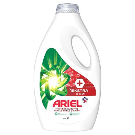 Ariel Ekstra Hijyen Beyazlar için Sıvı Deterjan 24 Yıkama 975 ml