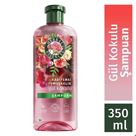 Herbal Essences Kadifemsi Yumuşaklık Gül Kokulu Şampuan 350ml