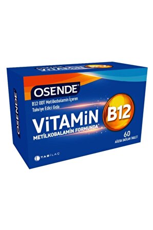 Vitamin B12 60 Ağızda Dağılan Tablet