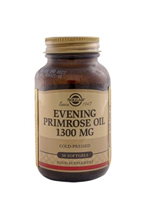 Solgar Evening Primrose 1300 Mg 30 Kapsül