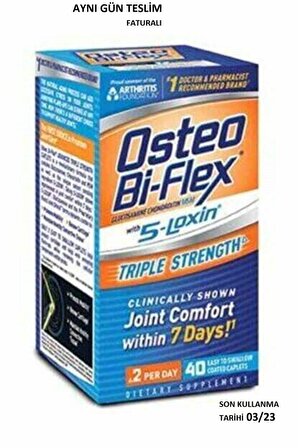 Osteo Bi-Flex 5-loxin Adv 40 Tablet
