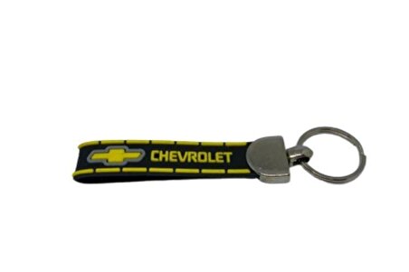 Chevrolet Silikon Oto Anahtarlık Sarı Siyah