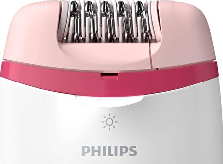 Philips Satinelle Essential BRE255/05 Hassas Ciltler İçin Işıklı Bacak Bölgesi Epilatör