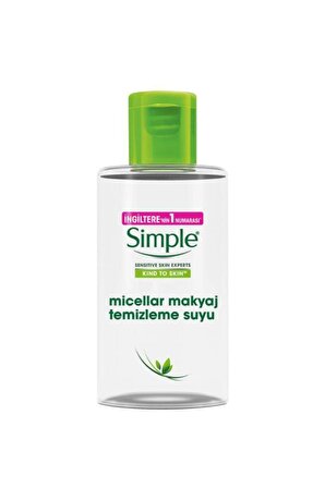 Sımple Sensitive Skin Experts Kind To Skin Micellar Cleansing Water 100 Ml
