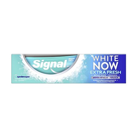 Signal Diş Macunu White Now Extra Fresh 75 ml. (2'li)