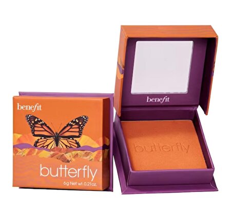 Benefit Cosmetics Butterfly WANDERful World - Pudra Allık