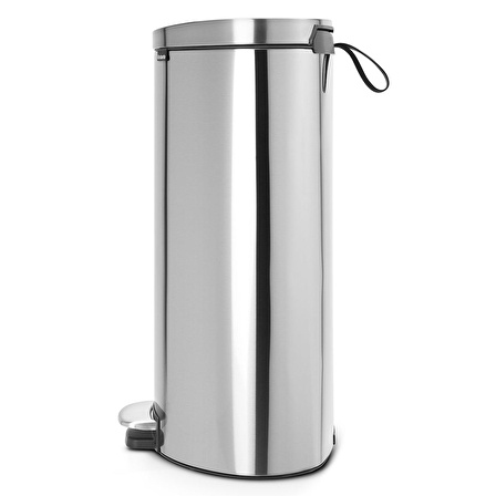 Brabantia Çöp Kutusu 40 litre Flatback Pedallı Mat Steel 482021