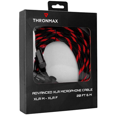 Thronmax X60 Premium XLR 6M 22AWG Mikrofon Kablo 35771