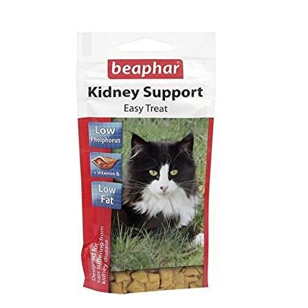 Beaphar Kidney Support Tahıllı Granül Yetişkin Kedi Ödülü 35 g 