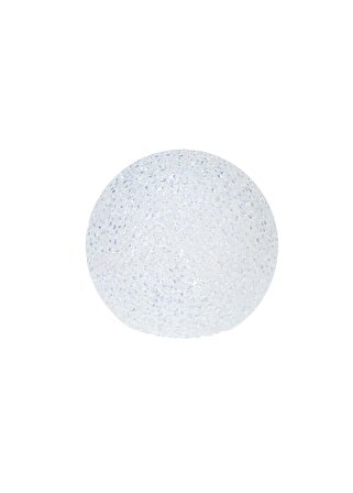 Küre Beyaz Led Işıklı Dekoratif Aydınlatma 15 cm