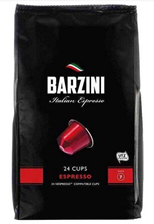 Barzini Espresso Kapsül Kahve 24'Lü 