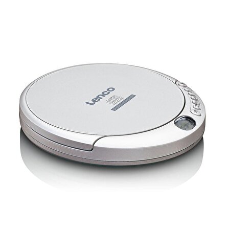 Lenco Taşınabilir CD Çalar / MP3 Çalar Discman Anti Şok Özellikli Gümüş CD-201 SI