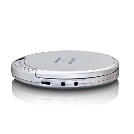 Lenco Taşınabilir CD Çalar / MP3 Çalar Discman Anti Şok Özellikli Gümüş CD-201 SI