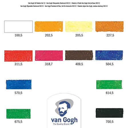Van Gogh Yağlı Pastel Boya Seti 12li 95860012