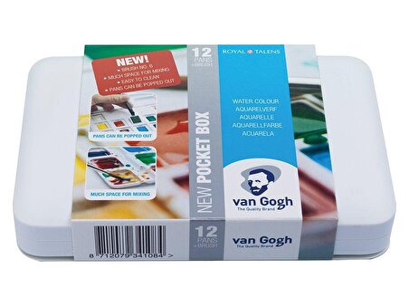Talens Van Gogh Tablet Sulu Boya 15 (12+3) Renk