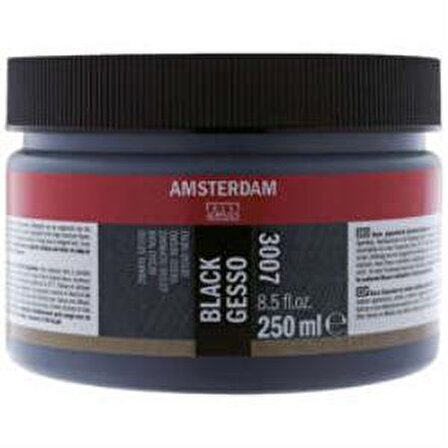 Talens Amsterdam Gesso Black 3007 250ml