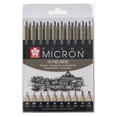 PIGMA MICRON SET 10