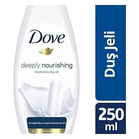 Dove Deeply Nourishing Nemlendirici Tüm Ciltler İçin Kalıcı Kokulu Duş Jeli 250 ml
