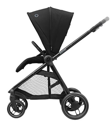 Maxi Cosi Street Tek Elle Katlanabilen Doğumdan İtibaren Kullanılabilen Bebek Arabası Essential Black