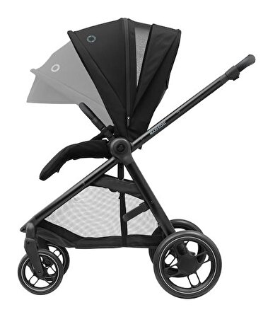 Maxi Cosi Street Tek Elle Katlanabilen Doğumdan İtibaren Kullanılabilen Bebek Arabası Essential Black