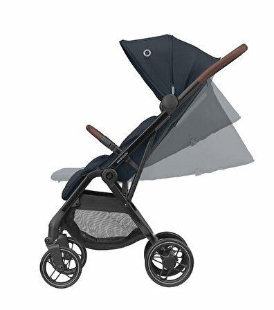 Maxi-Cosi Soho Kompakt Seyahat Sistem Olabilen Otomatik Katlanan Bebek Arabası Essential Graphite