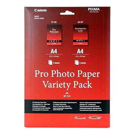 Canon VP-101 A4 Multipack 10 Yaprak Pro Fotoğraf Kağıdı