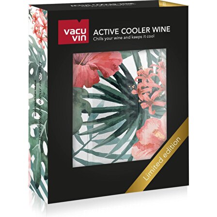 Vacu Vin 38829606 Aktif Şarap Soğutucu Botanik Limited Edition