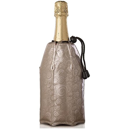 Vacu Vin 38855626 Aktif Soğutucu Şampanya Platin
