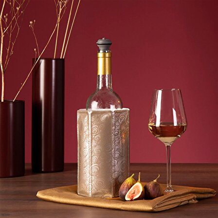 Vacu Vin 3887560 Aktif Şarap / Şampanya Soğutucu Platin