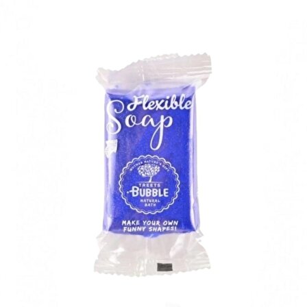 Treets Bubble Flexible Yumuşak Sabun 50Gr Mor