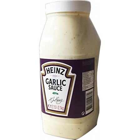 Heinz Garlic ( Sarımsak ) Sosu 2 15 lt