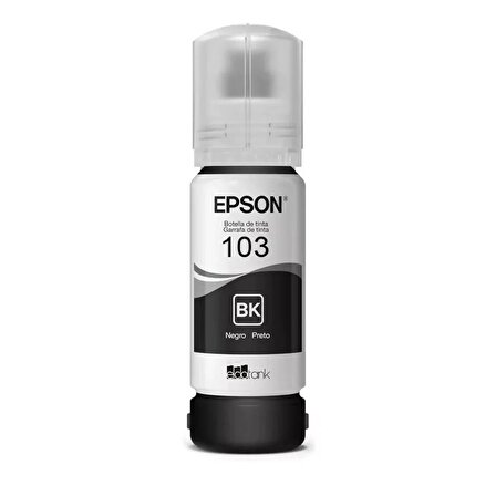 Epson Orijinal 103 Black (Siyah) Mürekkep