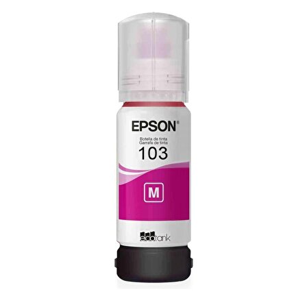 Epson Orijinal 103 Magenta (Kırmızı) Mürekkep
