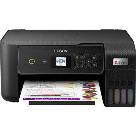 Epson Ecotank L3260 Wifi + Fotokopi + Tarayıcı Renkli Çok Fonksiyonlu Tanklı Yazıcı