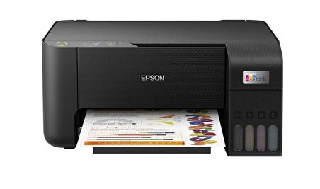 Epson Ecotank L3210 Wifi + Fotokopi + Tarayıcı Renkli Çok Fonksiyonlu Tanklı Yazıcı