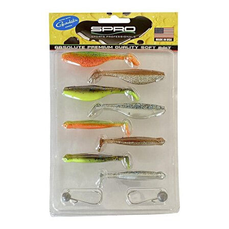 Spro Ready 4663 E7-8 Suni Yem & Jig Head Seti